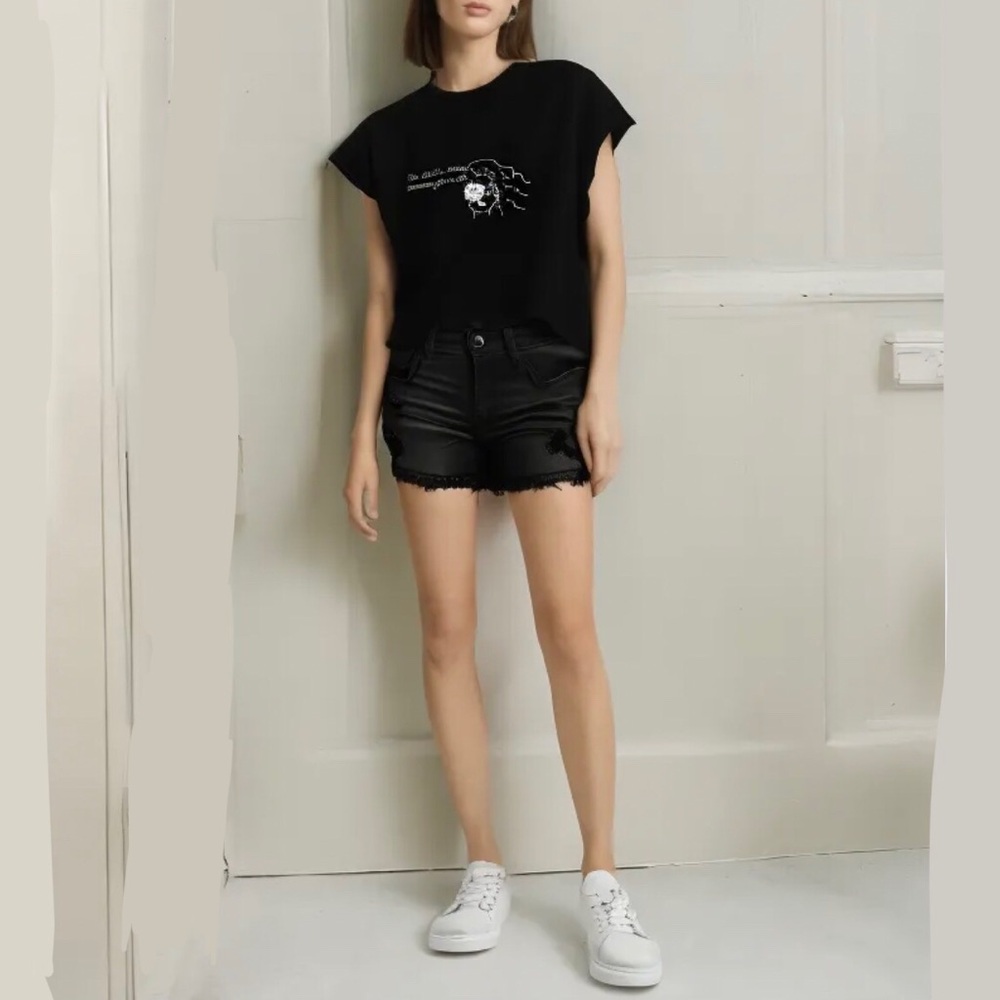 Coachella Aesthetic Crop Top 100% Cotton Luxury Pima
